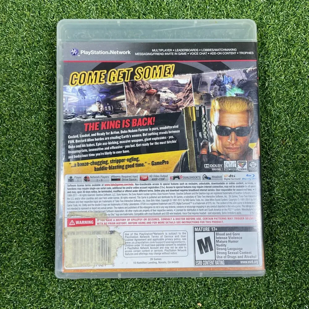 Duke Nukem Forever (Sony PlayStation 3) CIB
